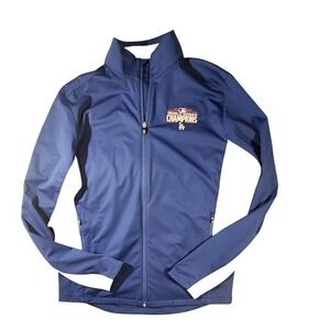 Los Angeles Dodgers Jacket Mens Large Blue MLB Baseball WS Champions Cutter Buck